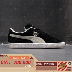 👟 PUMA SUEDE CLASSIC ECO ‘BLACK WHITE’ 352634-03 – SIZE 42.5 – GIÀY 2HAND CHÍNH HÃNG