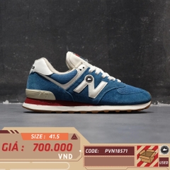 👟 NEW BALANCE 574 'RAINBOW PACK – NATURAL INDIGO' – ML574HC2 SIZE 41.5 GIÀY 2HAND CHÍNH HÃNG