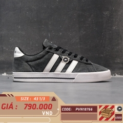ADIDAS DAILY 3.0 'BLACK WHITE' FW7033 SIZE 43 1/3 GIÀY 2HAND