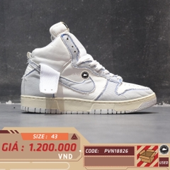 NIKE DUNK HIGH 1985 'BLUE DENIM' DQ8799-101 SIZE 43 GIÀY 2HAND CHÍNH HÃNG
