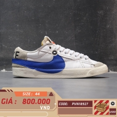 NIKE BLAZER LOW '77 JUMBO 'WHITE OLD ROYAL' DQ8768-100 SIZE 44 – GIÀY 2HAND CHÍNH HÃNG