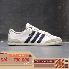 ADIDAS CONTINENTAL 80 WHITE SCARLET NAVY – SIZE 42 2/3 – GIÀY 2HAND CHÍNH HÃNG