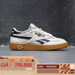 REEBOK CLASSIC NYLON 'LIGHT GREY' 1Y3501 SIZE 41 GIÀY 2HAND