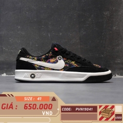 NIKE SB ADVERSARY PREMIUM 'BLACK MULTICOLOR QS' CT3632-001 SIZE 41 GIÀY 2HAND