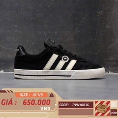 ADIDAS DAILY 3.0 ‘BLACK/WHITE’ FW7439 SIZE 41 1/3 GIÀY 2HAND CHÍNH HÃNG