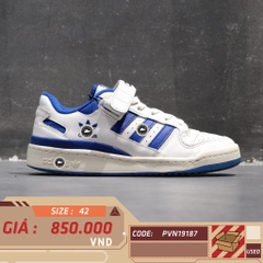 ADIDAS FORUM LOW “WHITE/ROYAL BLUE” FY7756 SIZE 42 2/3 – GIÀY 2HAND CHÍNH HÃNG