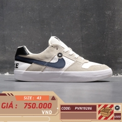 NIKE DELTA FORCE VULC SB ‘WHITE THUNDER BLUE’ 942237 100 SIZE 43 GIÀY 2HAND