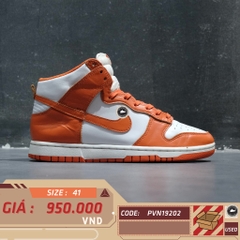 NIKE DUNK HIGH SYRACUSE – DD1399 101 SIZE 41 – GIÀY 2HAND CHÍNH HÃNG