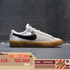 NIKE SB ZOOM BLAZER LOW PRO GT WHITE GUM – DC7695 100 SIZE 41 – GIÀY 2HAND CHÍNH HÃNG