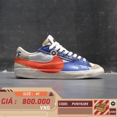 NIKE BLAZER LOW ’77 JUMBO – DV9122 181 SIZE 41 – GIÀY 2HAND CHÍNH HÃNG