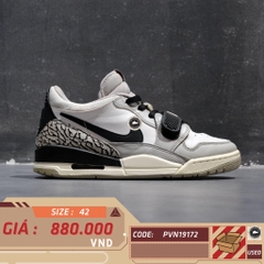AIR JORDAN LEGACY 312 LOW TECH GREY FIRE RED BLACK – CD7069 101 SIZE 42 – GIÀY 2HAND CHÍNH HÃNG