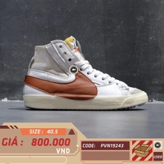 NIKE BLAZER MID ’77 JUMBO ‘DARK RUSSET’ – DD3111 101 SIZE 40.5 – GIÀY 2HAND CHÍNH HÃNG