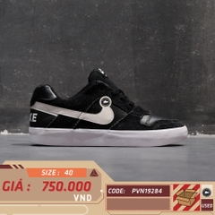 NIKE SB DELTA FORCE VULC ‘BLACK’ – 942237 010 SIZE 40 – GIÀY 2HAND CHÍNH HÃNG