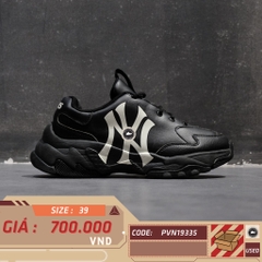 MLB BIGBALL CHUNKY A NY ‘BLACK’ 3ASHC101N SIZE 39 GIÀY 2HAND CHÍNH HÃNG [PVN19335]