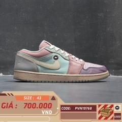 NIKE AIR JORDAN 1 LOW SE EASTER PASTEL DJ5196 615 SIZE 43 GIÀY 2HAND CHÍNH HÃNG PVN19768