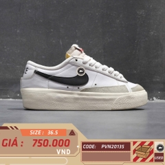 NIKE BLAZER LOW PLATFORM DJ0292-101 – SIZE 36.5 GIÀY 2HAND CHÍNH HÃNG – PVN20135