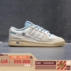 ADIDAS FORUM 84 LOW CLASSIC ‘VINTAGE PRELOVED BLUE’ FZ6342 SIZE 42 2/3 GIÀY 2HAND CHÍNH HÃNG PVN20038