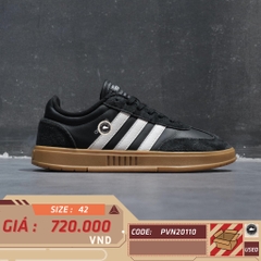 ADIDAS GRADAS ‘BLACK WHITE GUM’ FX9305 SIZE 42 GIÀY 2HAND CHÍNH HÃNG PVN20110