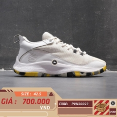 UNDER ARMOUR 3Z5 ‘WHITE’ 3023087-105 SIZE 42.5 GIÀY 2HAND CHÍNH HÃNG PVN20029