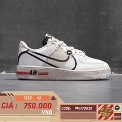 NIKE AIR FORCE 1 REACT D/MS/X CD4366-100 SIZE 42 GIÀY 2HAND CHÍNH HÃNG PVN20026