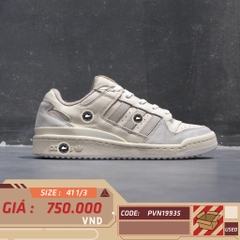 ADIDAS FORUM LOW CL “BEIGE” ID7995 SIZE 41 ⅓ GIÀY 2HAND CHÍNH HÃNG PVN19935