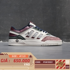 ADIDAS DROP STEP LOW DIRECTIONAL “NAVY RED” HQ7118 SIZE 41 ⅓ GIÀY 2HAND CHÍNH HÃNG PVN19951