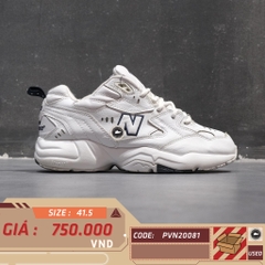 NEW BALANCE 608 “WHITE” NX608WT SIZE 41½ GIÀY 2HAND CHÍNH HÃNG PVN20081