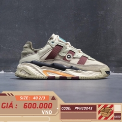 ADIDAS NITEBALL “SAND / WILD SEPIA / SHADOW NAVY” ID4088 SIZE 40 2/3 GIÀY 2HAND CHÍNH HÃNG PVN20043