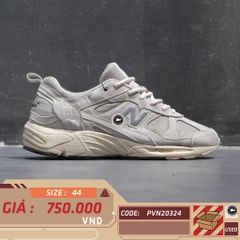 NEW BALANCE 878 “LIGHT GREY” CM878MA1 SIZE 44 GIÀY 2HAND CHÍNH HÃNG PVN20324