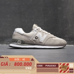 NEW BALANCE 574 ‘CLASSIC BEIGE’ WL574EW SIZE 42 GIÀY 2HAND CHÍNH HÃNG PVN20363