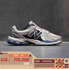 New Balance 860 V2 ‘White Silver Blue’ – ML860XB SIZE 43 Giày 2hand chính hãng PVN20354