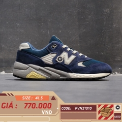 NEW BALANCE 580 ELITE 'NAVY' MRT580TU SIZE 41.5 GIÀY 2HAND CHÍNH HÃNG PVN21010