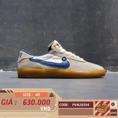 NIKE SB HERITAGE VULC SUMMIT WHITE NAVY GUM CD5010 102 SIZE 40 GIÀY 2HAND CHÍNH HÃNG PVN20594