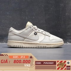 Nike Dunk Low Sail Light Bone (W) DD1503 107 SIZE 37.5 GIÀY 2HAND CHÍNH HÃNG PVN20881