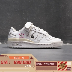 Giày Adidas Forum Low 'Cloud White Shock Pink' (Women's) G58001 SIZE 36 GIÀY 2HAND CHÍNH HÃNG PVN20936