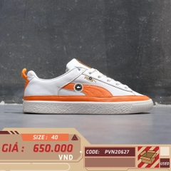 PUMA Pronounce x Basket Vintage 'Vibrant Orange' 381255 01 SIZE 40 GIÀY 2HAND CHÍNH HÃNG PVN20627