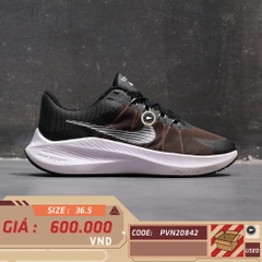 NIKE AIR ZOOM WINFLO 8 'BLACK WHITE' CW3421 005 SIZE 36.5 GIÀY 2HAND CHÍNH HÃNG PVN20842