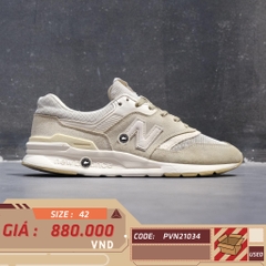 New Balance 997H 'Grey White' CM997HCB SIZE 42 GIÀY 2HAND CHÍNH HÃNG PVN21034