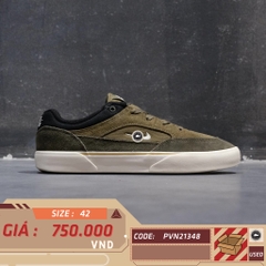 NIKE SB MALOR 'MEDIUM OLIVE' FV6064 200 SIZE 42 GIÀY 2HAND CHÍNH HÃNG PVN21348