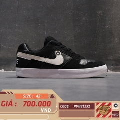 NIKE SB DELTA FORCE VULC 'BLACK' 942237 010 SIZE 42 GIÀY 2HAND CHÍNH HÃNG PVN21252