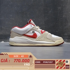 Nike Air Jordan Stadium 90 White Varsity Red DX4397 106 SIZE 43 GIÀY 2HAND CHÍNH HÃNG PVN21357