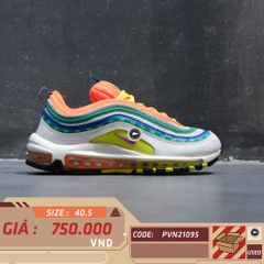 Nike Air Max 97 London Summer Of Love CI1504-100 SIZE 40.5 GIÀY 2HAND CHÍNH HÃNG PVN21095