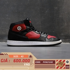 Jordan Access Black Gym Red White AR3762 006 SIZE 43 GIÀY 2HAND CHÍNH HÃNG PVN21240