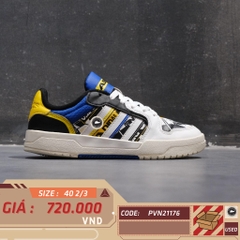 ADIDAS ENTRAP 'WHITE YELLOW BLUE' GW7007 SIZE 40 2/3 GIÀY 2HAND CHÍNH HÃNG PVN21176