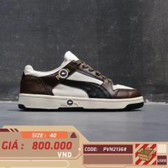 PUMA REBOUND Joy Low CV 'Brown' 391077 01 SIZE 40 GIÀY 2HAND CHÍNH HÃNG PVN21368