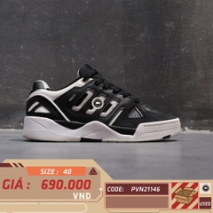 Adidas Midcity Low Core Black Cloud White IE4518 SIZE 40 GIÀY 2HAND CHÍNH HÃNG PVN21146