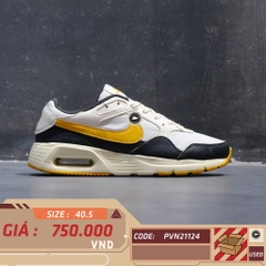 Nike Air Max SC 'Sail University Gold' FQ0205-133 SIZE 40.5 GIÀY 2HAND CHÍNH HÃNG PVN21124