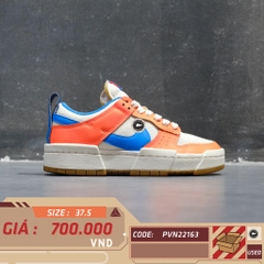 NIKE DUNK LOW DISRUPT SUPA CK6654 104 SIZE 37.5 GIÀY 2HAND CHÍNH HÃNG PVN22163