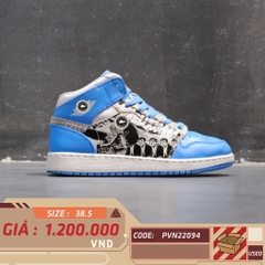 AIR JORDAN 1 MID GS 'GAME WINNER' DR6492 100 SIZE 38.5 GIÀY 2HAND CHÍNH HÃNG PVN22094