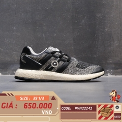 🔥 ADIDAS Y-3 PUREBOOST ‘OREO’ – BLACK/WHITE – SIZE 39 1/3 – PVN22242 – CHÍNH HÃNG